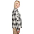 Miniatyrbillede 4 af 4: Oversize ternet skjorte til kvinder Urban Classics GT - hvid/sort - 2XL vit svart XXXXXL