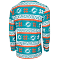 Miniatyrbillede 3 af 4: NFL-hold Vinter JULE Pyjamas Sæt skjorte og bukser Miami Dolphins M