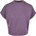 Miniatyrbillede 1 af 4: T-shirt til kvinder Urban Classics kort pigmentfarve udskåret lila XL