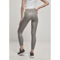 Miniatyrbild 3 av 4: Urban Classics Leggings i konstläder för kvinnor (Plus Size) - mörkgrå - 4XL Mörkgrå XXL