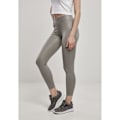 Miniatyrbild 2 av 4: Urban Classics leggings i konstläder för kvinnor - mörkgrå - XL Mörkgrå M