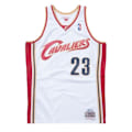 Miniatyrbillede 3 af 4: Maillot Swingman - Cleveland Cavaliers - Lebron James - Hvid - S - Åndbar - Multisport Vit/vit jag