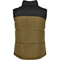 Miniatyrbillede 4 af 6: Jakke - Urban Classics - Block Puffer - Sort/Oliven Grøn - Polyester - Mand svart/olivgrön M