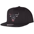 Miniatyrbillede 1 af 2: Mitchell & Ness Snapback Cap - FLORAL INFILL Chicago Bulls - Sort - Mand