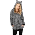 Miniatyrbillede 3 af 6: Sweatshirt - Urban Classics - Teddy Zip - 100% Polyester - Hætte - Sort/Hvid svart vit M