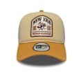 Miniatyrbillede 2 af 6: New Era Tøj Model New Era Graphic Patch Cream 9forty A-frame Trucker Justerbar Ca - Farve Lys Brun ljusbrun