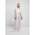 Miniatyrbillede 3 af 6: Flannel skjorte - Urban Classics - Polstret - Ternede mønster - Oversized pasform - Polstret foring vit/lila M