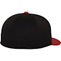 Miniatyrbillede 2 af 6: Kasket - Flexfit - 210 2-tone - Sort/Rød - Polyester/Elastan - Casual sort rød L/XL
