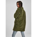 Miniatyrbillede 4 af 6: Parka kvinde - Urban Classic - Oversized - Olive farve - Workwear stil - Teddy pelskrave oliv M