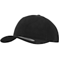 Miniatyrbild 1 av 4: Keps Curved Cap - Flexfit - BORSTAD BOMULL - 100% bomull - One size - Svart svart