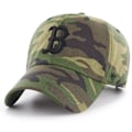 Miniatyrbillede 1 af 2: Justerbar kasket - 47 Brand - Boston Red Sox - Træ camo - 100% bomuld - Casual stil trä camo
