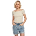 Miniatyrbillede 1 af 4: T-shirt med bar skuldre til kvinder Urban Classics GT - beige - 4XL Beige XXXXL