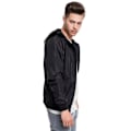 Miniatyrbillede 5 af 6: Vindjakke - Urban Classic - Sort - Unisex - Let foring - Foret hætte svart M
