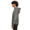 Miniatyrbillede 2 af 4: Sweatshirt med hætte til kvinder Urban Classics Heavy Terry Garment Dye - sort - L Svart M