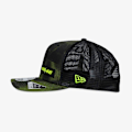 Miniatyrbild 3 av 5: Casquette HALFTONE AOP 9FIFTY STRETCH SNAP VR46 New Era Svart S / M