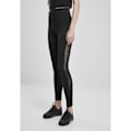 Miniatyrbillede 1 af 4: Legging dame - Urban Classics - Flock Lace Stripe - Sort - Voksen sort XS