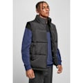 Miniatyrbillede 2 af 6: Jakke - Urban Classics - Block Puffer - Sort - Polstring - Høj krave svart/svart S