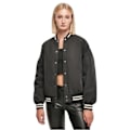 Miniatyrbillede 1 af 4: Blouson oversize genanvendt dame Urban Classics College - sort - XL
