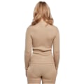 Miniatyrbillede 3 af 4: Rullekravestrik til kvinder Urban Classics - beige - L Beige XS