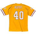 Miniatyrbild 2 av 2: Amerikansk fotbollströja - NFL - Tampa Bay Buccaneers - Mike Alstott - Gul - Kort ärm Mörk gul M