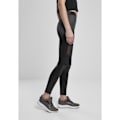 Pikkukuva 4 / 4: Naisten leggingit - Urban Classics - Kiiltävä Tech Mesh - Musta - Kuntoilu - Vedenpitävä sort XS