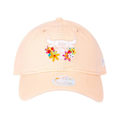 Miniatyrbillede 2 af 3: Casquette Dame New Era 9Twenty - NBA Chicago Bulls - Hvid - Fersken Blomster - Forår/Sommer Blommande fisk