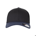 Pikkukuva 1 / 3: Baseball-lippis - Flexfit - WOOLY COMBED - Venytettävä - Musta / Merentakainen - Urheiluvaatteet Sort / marine L/XL