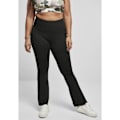 Pikkukuva 2 / 4: Naisten Urban Classics orgaaniset interlock bootcut leggingsit - musta - XL Svart XS