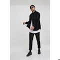 Miniatyrbillede 2 af 6: Chemise - Urban Classic - Velvet - Sort - Lange ærmer - Regular sort M