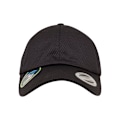 Miniatyrbillede 1 af 6: Casquette Dad Cap - Flexfit - Honeycomb - Sort - 100% Polyester - One Size sort