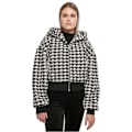 Miniatyrbillede 1 af 4: Oversized fleecejakke til kvinder Urban Classics AOP - sort - L Svart XS