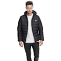 Miniatyrbillede 5 af 6: Parka - Urban Classics - Basic Bubble - Dunjakke - Hætte - 2 Lomme på siden svart/svart M