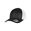 Miniatyrbillede 1 af 4: Casquette - Urban Classics - 360 Omnimesh - Sort/Hvid - Urban Stil - One Size Svart vit S / M