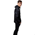 Miniatyrbillede 6 af 6: Vindjakke - URBAN CLASSICS - Pullover - Sort - Elastisk - Hætte med snorjustering svart M