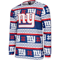 Miniatyrbillede 2 af 4: NFL-hold Vinter JULE Pyjamas Sæt skjorte og bukser New York Giants jag