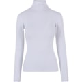Miniatyrbillede 1 af 4: Trøje med rullekrave til kvinder - Urban Classics - Hvid - Viskose - Nylon - Slim fit hvid S
