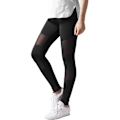 Pikkukuva 2 / 3: Urban Classics Naiset - TECH MESH Leggings musta sort S