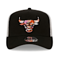 Pikkukuva 2 / 4: New Era A-Frame Trucker-lippu - INFILL Chicago Bulls - Valkoinen/Musta - Miehet Svart