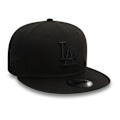 Pikkukuva 4 / 4: Snapback-lippalakki - New Era - 9FIFTY - Los Angeles Dodgers - Monokromi - 100% PUUVILLA svart S / M