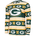 Miniatyrbillede 2 af 4: NFL-hold Vinter JULE Pyjamas Sæt skjorte og bukser Vert Bay Packers M