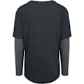 Miniatyrbillede 2 af 4: Langærmet T-shirt - URBAN CLASSICS - Sort/anthracit - 100% Bomuld - Large - Mand Svart/Träkol XL