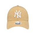Miniatyrbillede 3 af 3: Beige meleret kvindekasket - NEW ERA - Broderet logo - Justerbar - Polyester - Kvinde beige melerat