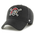 Miniatyrbillede 1 af 2: Casquette MLB RETRO Pittsburgh Pirates - 47 Brand - Afslappet Pasform - Hvid og Sort - Mand Svart