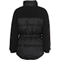 Pikkukuva 2 / 2: Talvitakki - Urban Classics - Sherpa Mix - Naisille - Musta - Sivutaskut sort XS