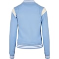 Miniatyrbillede 2 af 4: Veste dame Urban Classics inset college - lyseblå/hvid - XL Himmelsblå/vit XS