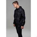 Miniatyrbillede 4 af 6: Vindjakke - URBAN CLASSICS - Pullover - Sort - Elastisk - Hætte med snorjustering svart M