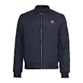 Miniatyrbillede 1 af 6: Parka - Urban Classics - Marineblå bomberjakke - 100% polyester - Padded effekt - Unisex marinblå S