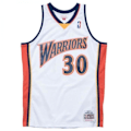 Miniatyrbild 1 av 2: Maillot NBA - Mitchell & Ness - Stephen Curry - Warriors 2009-10 - Vit - XL - Sportskläder vit svart