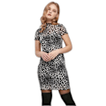 Miniatyrbillede 1 af 4: Robe double lag i mesh til kvinder Urban Classics - grå - XS Grå M