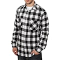 Miniatyrbillede 1 af 3: Urban Classics - A Carreaux FLANELL Skjorte sort / - XL